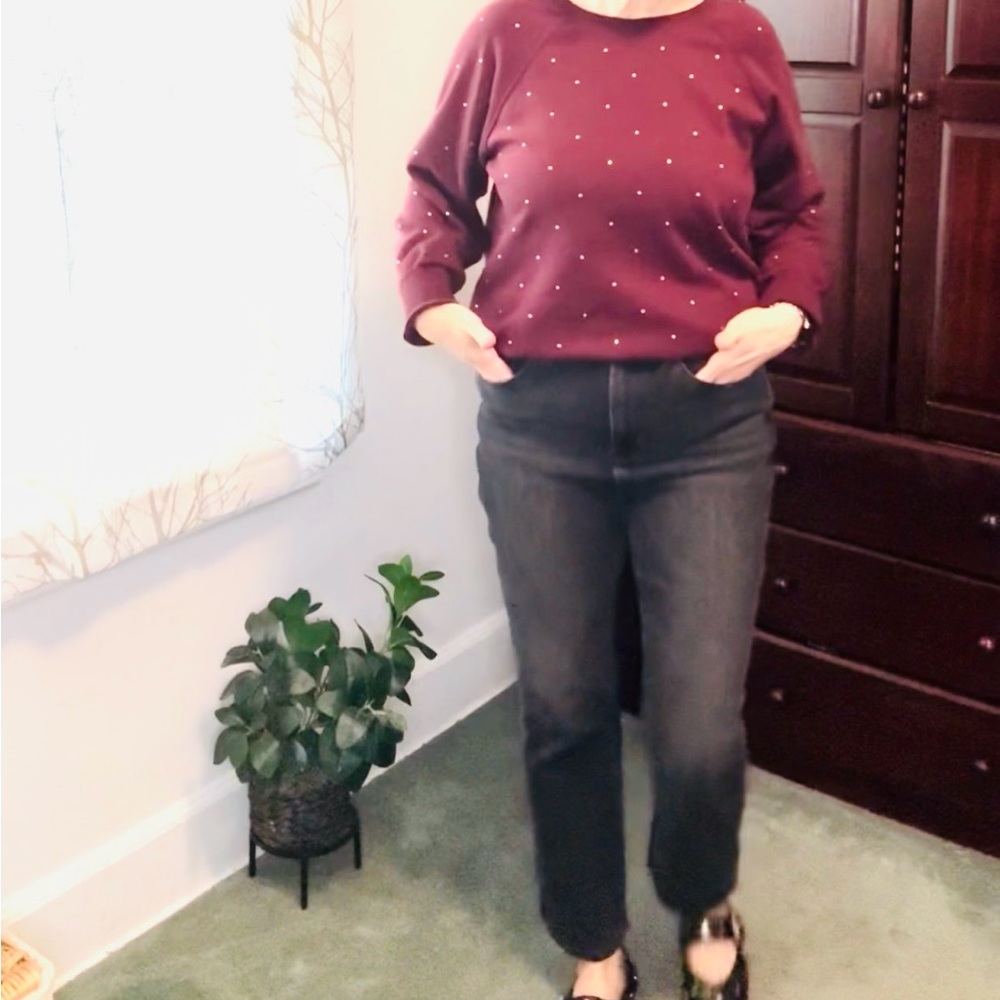 Torrid Rhinestone Sweatshirt - Picture 9 of 9
